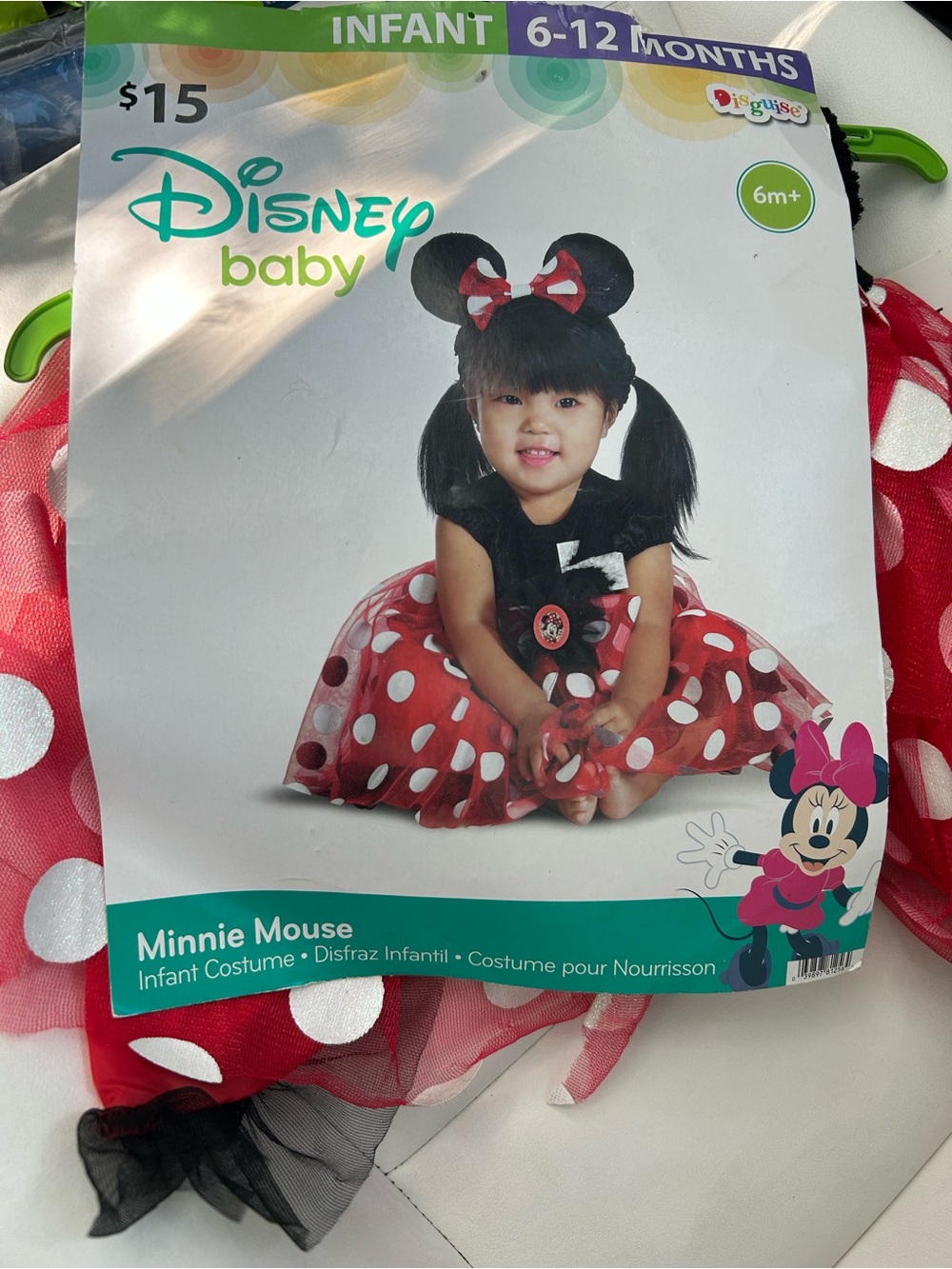 Disney Baby Minnie Mouse Costume - Red, Black & White